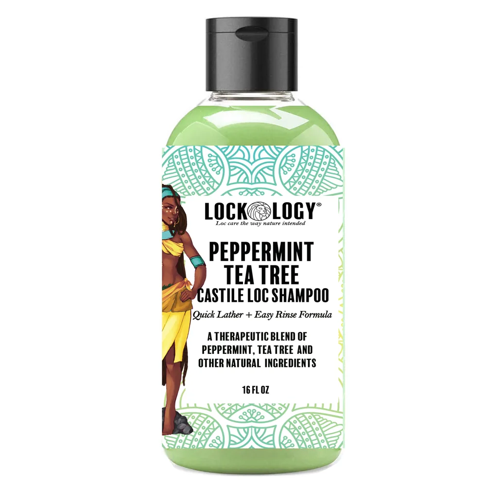 Saucer absolutte drikke Peppermint Tea Tree Loc Shampoo - Lockology Loc Products